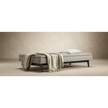 Innovation Living Dublexo Eik Sofa Bed Smoked Oak - 579 Kenya Gravel