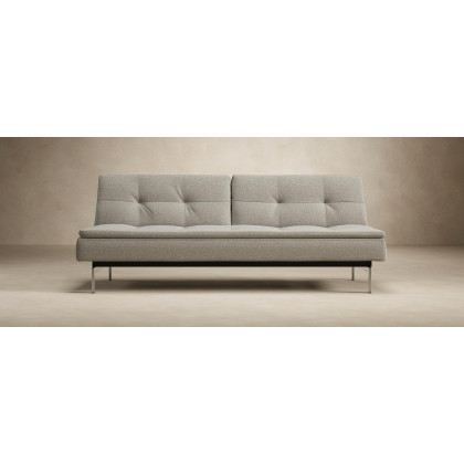 Innovation Living Dublexo Stainless Steel Sofa Bed - 574 Vivus Dusty Off White
