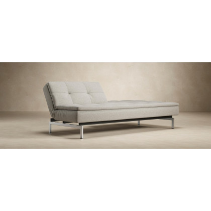Innovation Living Dublexo Stainless Steel Sofa Bed - 574 Vivus Dusty Off White