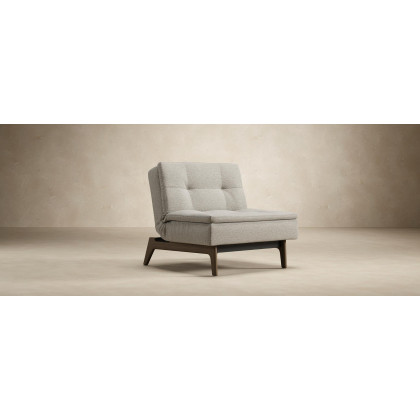 Innovation Living Dublexo Frej Chair Smoked Oak - 531 Bouclé Off White
