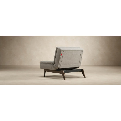 Innovation Living Dublexo Frej Chair Smoked Oak - 531 Bouclé Off White