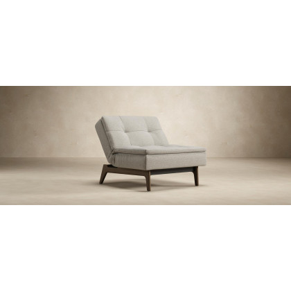 Innovation Living Dublexo Eik Chair Smoked Oak - 528 Mixed Dance Blue