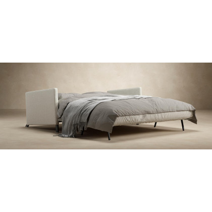 Innovation Living Cubed Queen Size Sofa Bed with Arms - 525 Mixed Dance Light Blue