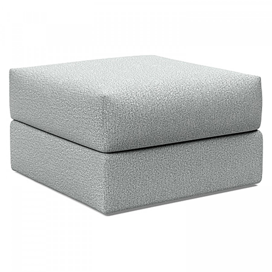 Innovation Living Cornila Ottoman - 538 Melange Light Gray