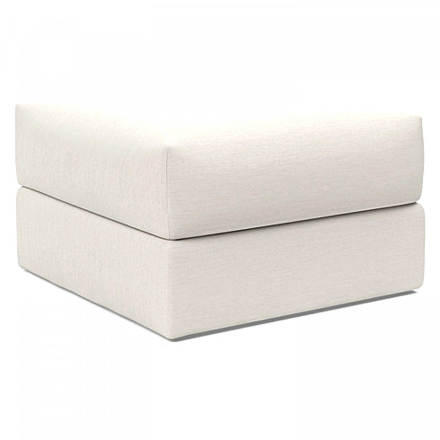 Innovation Living Cornila Ottoman - 574 Vivus Dusty Off White