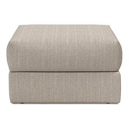 Innovation Living Cornila Ottoman - 579 Kenya Gravel