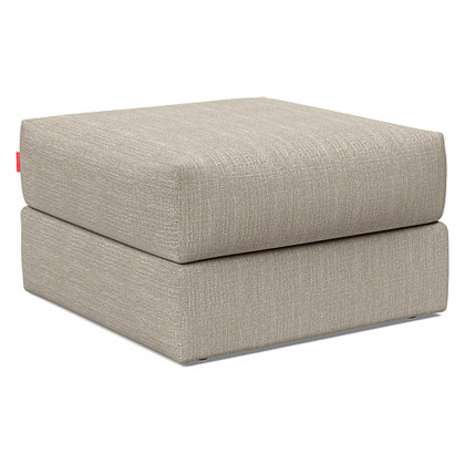 Innovation Living Cornila Ottoman - 579 Kenya Gravel