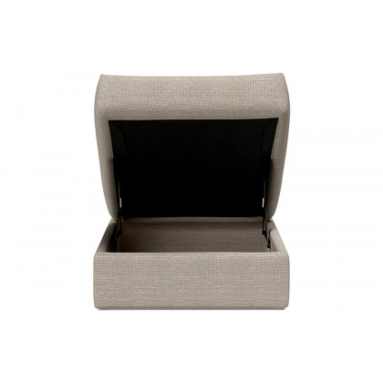 Innovation Living Cornila Ottoman - 579 Kenya Gravel