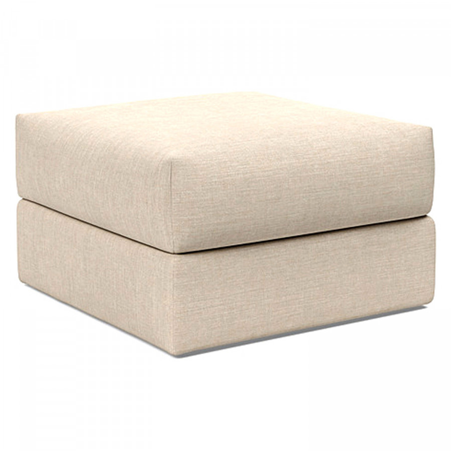 Innovation Living Cornila Ottoman - 586 Phobos Latte