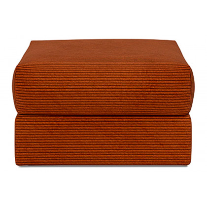 Innovation Living Cornila Ottoman - 595 Corduroy Burnt Orange