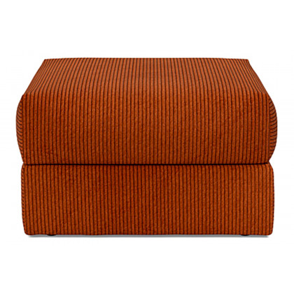 Innovation Living Cornila Ottoman - 595 Corduroy Burnt Orange