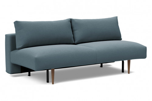 Innovation Living™ Frode Dark Styletto Sofa Bed - 573 Vivus Dusty Blue