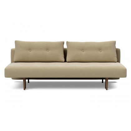 Innovation Living Recast Plus Sofa Bed Dark Styletto - 571 Vivus Dusty Sand