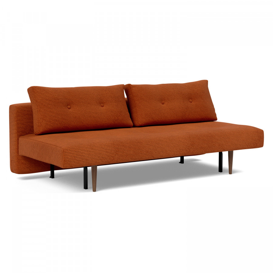 Innovation Living Recast Plus Sofa Bed Dark Styletto - 595 Corduroy Burnt Orange