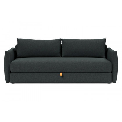 Innovation Living Tripi Sofa Bed - 534 Bouclé Black Raven