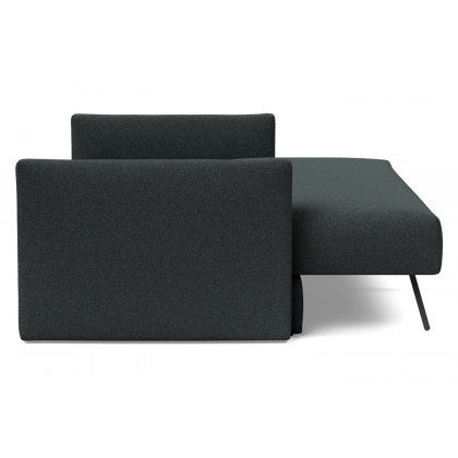 Innovation Living Tripi Sofa Bed - 534 Bouclé Black Raven