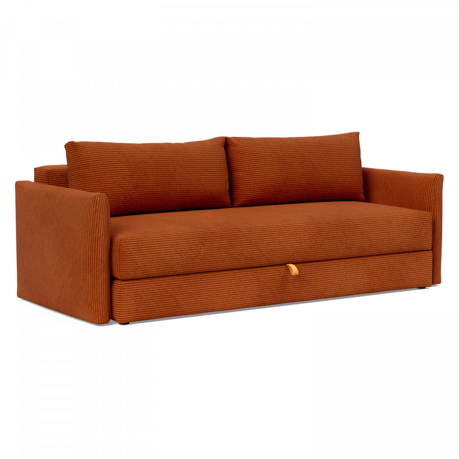 Innovation Living Tripi Sofa Bed - 595 Corduroy Burnt Orange