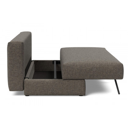 Innovation Living Osvald Sofa Bed - 216 Flashtex Dark Gray