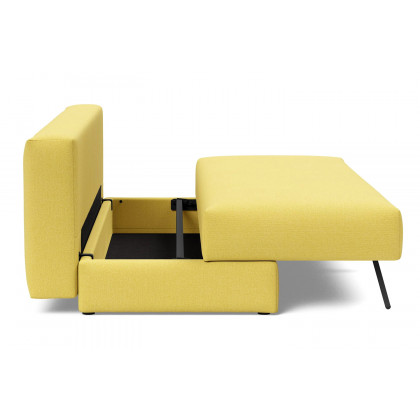 Innovation Living Osvald Sofa Bed - 554 Soft Mustard Flower