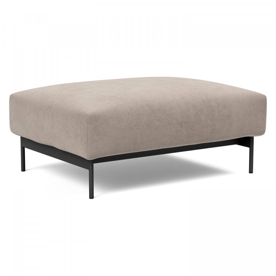 Innovation Living Malloy Ottoman - 318 Cordufine Beige