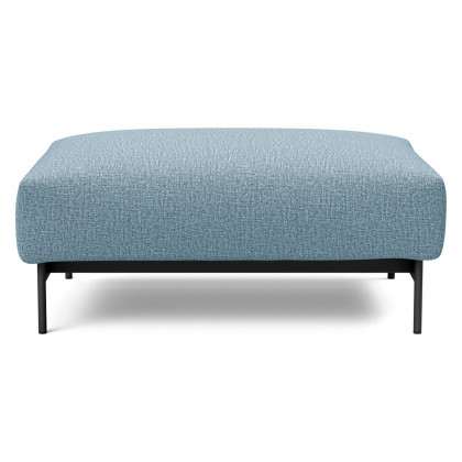 Innovation Living Malloy Ottoman - 525 Mixed Dance Light Blue