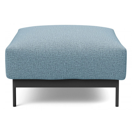 Innovation Living Malloy Ottoman - 525 Mixed Dance Light Blue