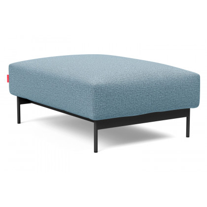 Innovation Living Malloy Ottoman - 525 Mixed Dance Light Blue