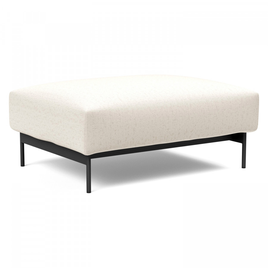 Innovation Living Malloy Ottoman - 531 Bouclé Off White