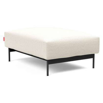 Innovation Living Malloy Ottoman - 531 Bouclé Off White
