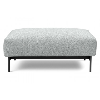 Innovation Living Malloy Ottoman - 538 Melange Light Gray