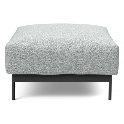 Innovation Living Malloy Ottoman - 538 Melange Light Gray