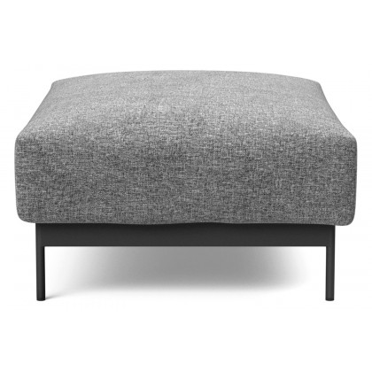Innovation Living Malloy Ottoman - 563 Twist Charcoal