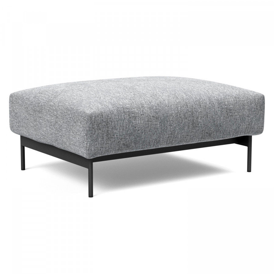 Innovation Living Malloy Ottoman - 565 Twist Granite