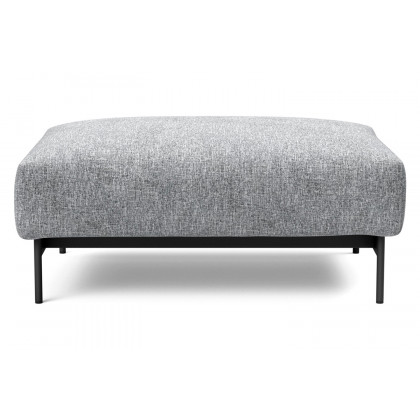 Innovation Living Malloy Ottoman - 565 Twist Granite