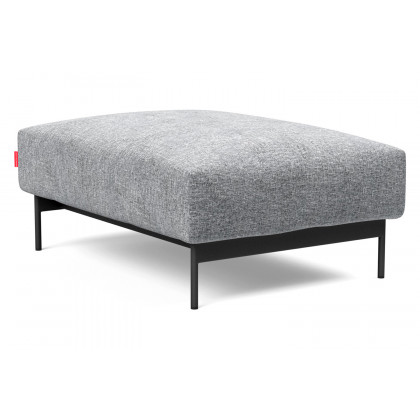 Innovation Living Malloy Ottoman - 565 Twist Granite