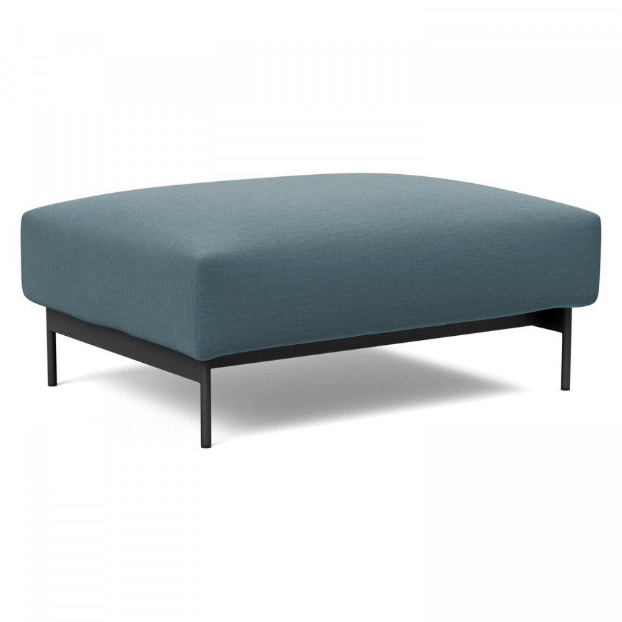 Innovation Living Malloy Ottoman - 573 Vivus Dusty Blue