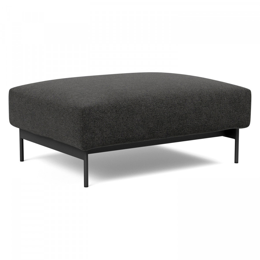 Innovation Living Malloy Ottoman - 577 Kenya Dark Gray