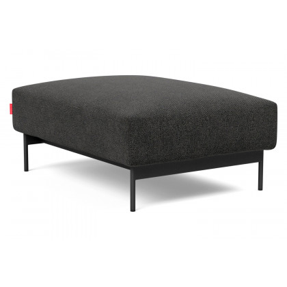 Innovation Living Malloy Ottoman - 577 Kenya Dark Gray