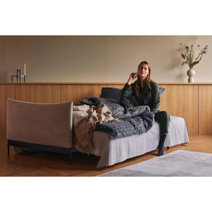 Innovation Living Malloy Ottoman - 579 Kenya Gravel