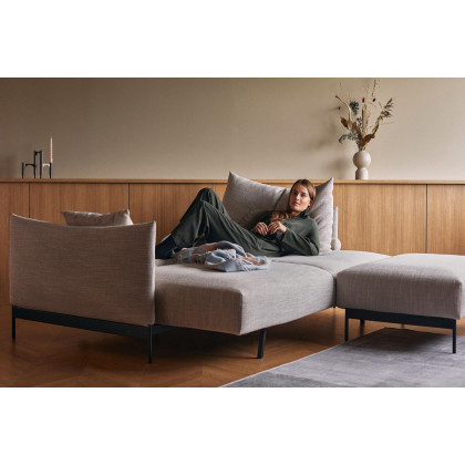 Innovation Living Malloy Ottoman - 586 Phobos Latte
