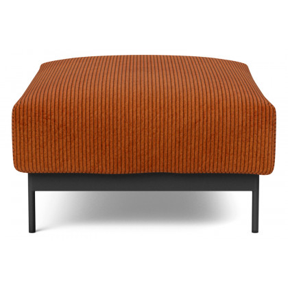 Innovation Living Malloy Ottoman - 595 Corduroy Burnt Orange