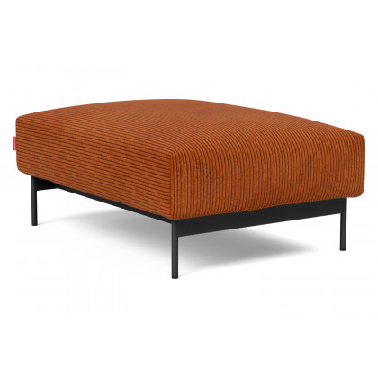 Innovation Living Malloy Ottoman - 595 Corduroy Burnt Orange