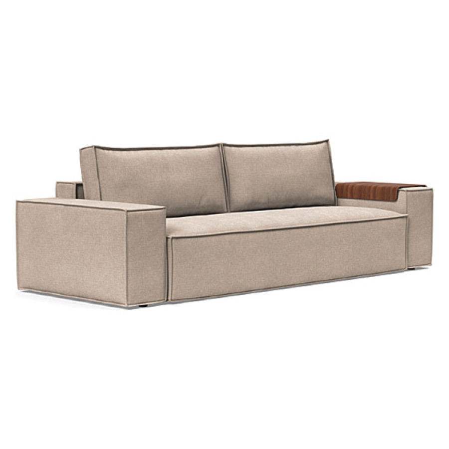 Innovation Living Newilla Sofa Bed with Wide Arms - 257 Adario Taupe