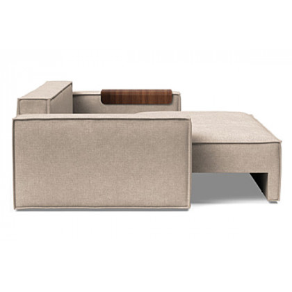 Innovation Living Newilla Sofa Bed with Wide Arms - 257 Adario Taupe