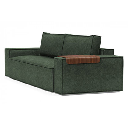 Innovation Living Newilla Sofa Bed with Wide Arms - 281 Avella Pine Green