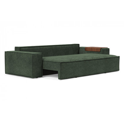 Innovation Living Newilla Sofa Bed with Wide Arms - 281 Avella Pine Green