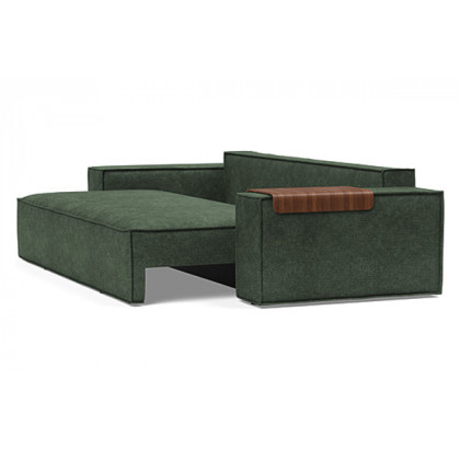 Innovation Living Newilla Sofa Bed with Wide Arms - 281 Avella Pine Green