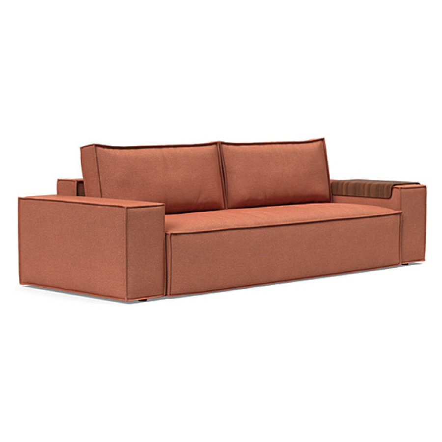Innovation Living Newilla Sofa Bed with Wide Arms - 301 Weda Rust