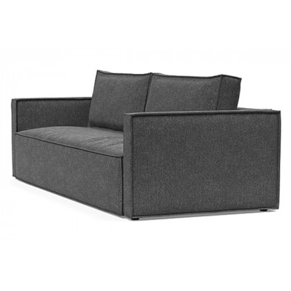 Innovation Living Newilla Sofa Bed with Slim Arms - 350 Taura Deep Grey