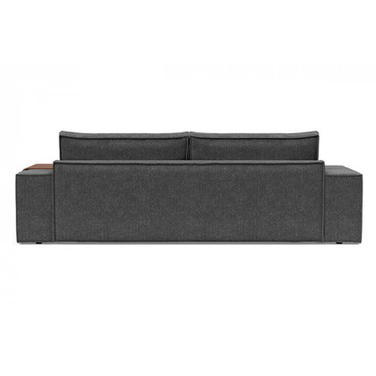 Innovation Living Newilla Sofa Bed with Wide Arms - 350 Taura Deep Grey